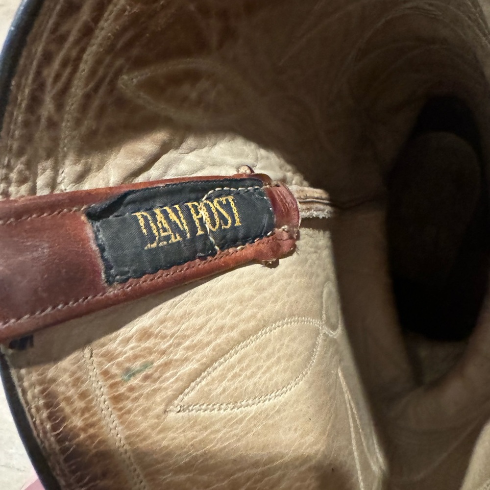 Dan Post Vintage Cowboy boots - Picture 4 of 8